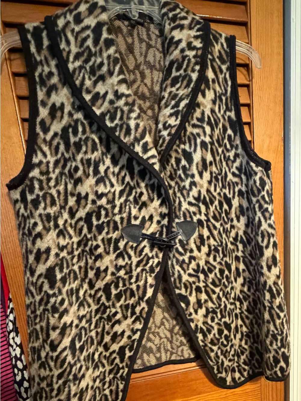 Coco + Carmen Black and Tan Patterned Menโs Bag